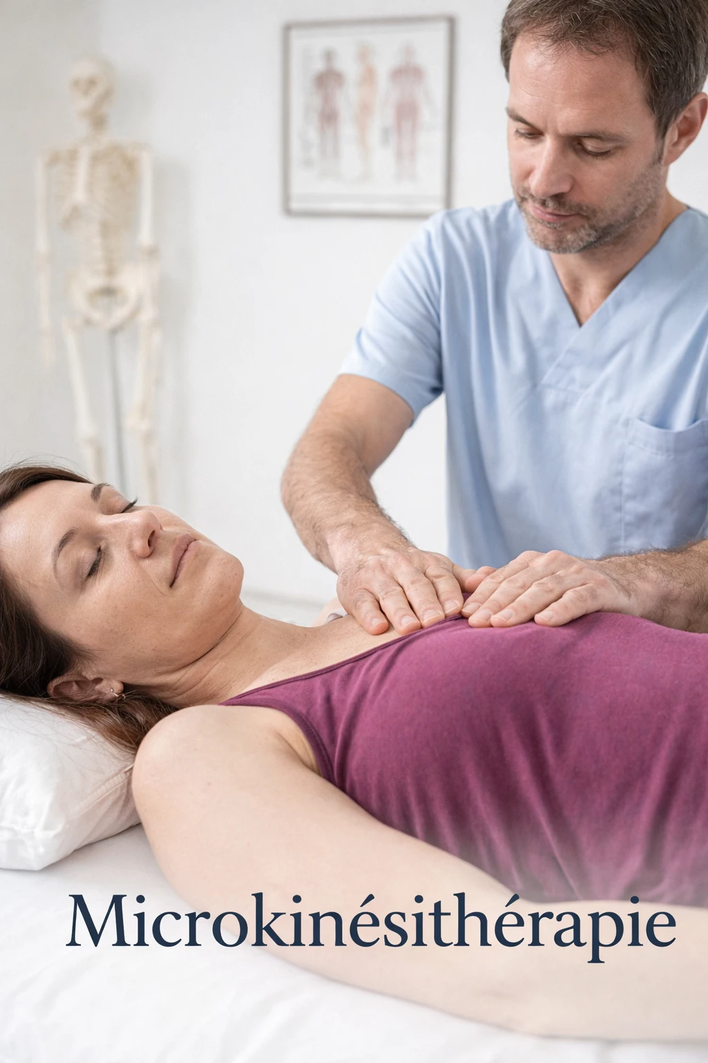 Microkinésithérapie et palpation ostéopathique fine