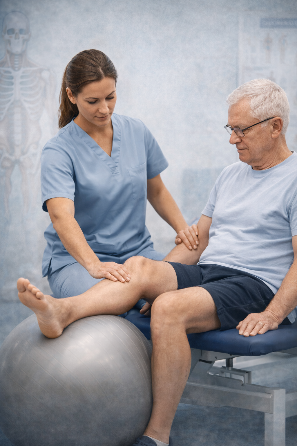 Gymnastique médicale en ostéopathie