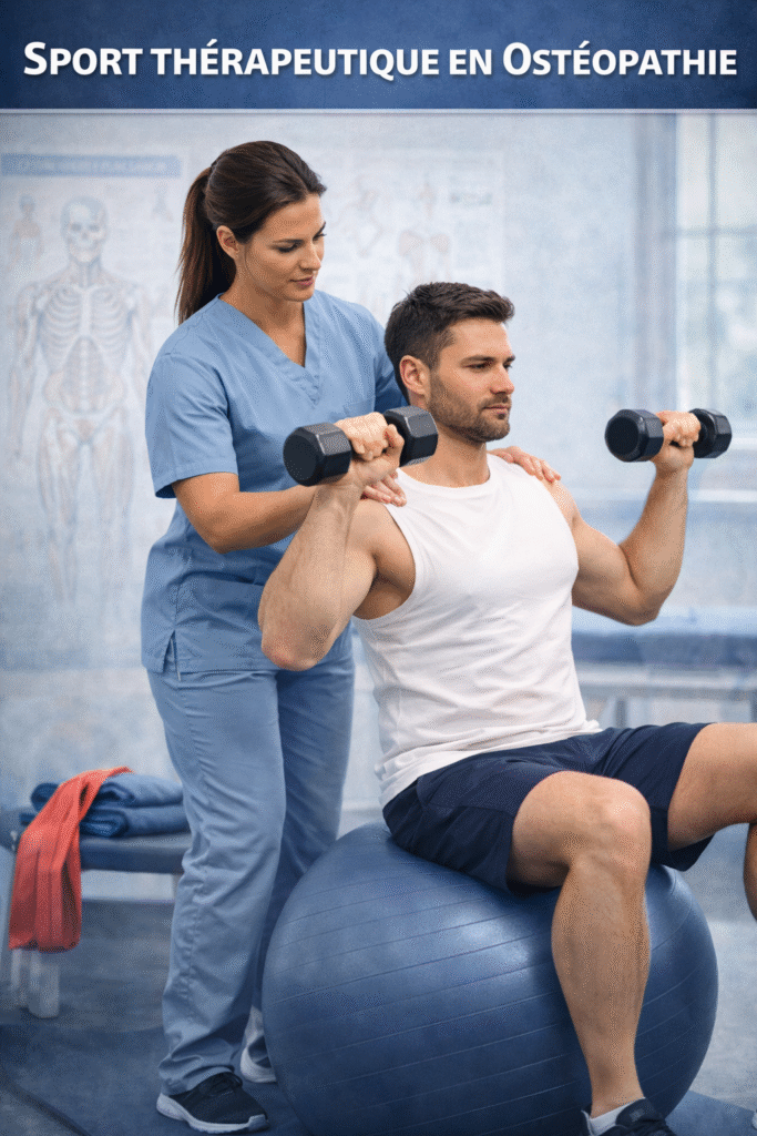 Sport thérapeutique en ostéopathie à Rabat
