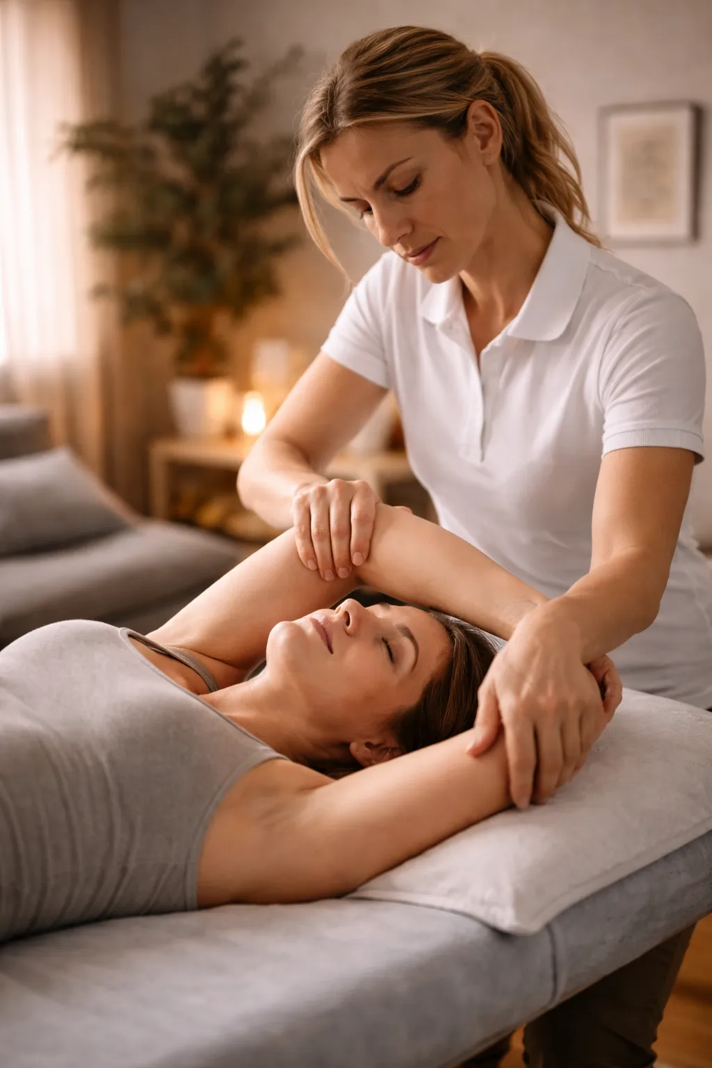 Thérapie manuelle en ostéopathie à Rabat – mobilisation articulaire