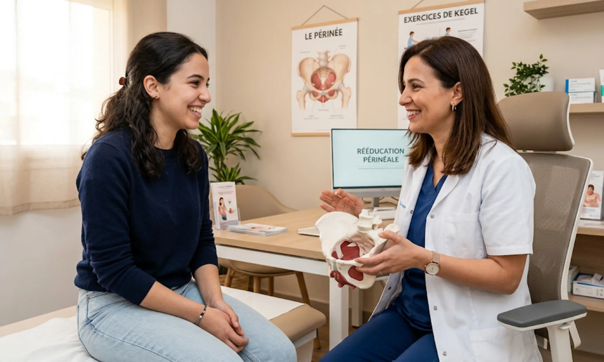 Périnéologie et ostéopathie du plancher pelvien à Rabat - Selma Outarahout ostéopathe